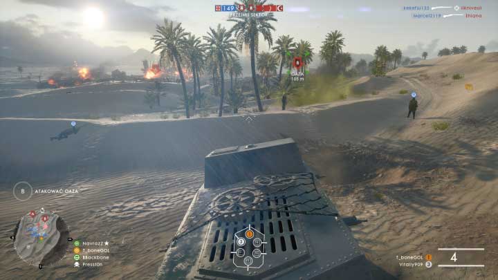The attackers can field multiple tanks while attacking a sector - Operations | Game modes - Game modes - Battlefield 1 Game Guide