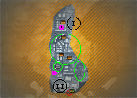 Map name: Cerbere Landing - Cerbere Landing - Maps' analyse - Battlefield 2142 - Game Guide and Walkthrough