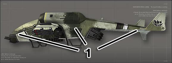 1 - whole gunship - Gunships - Vehicles - Battlefield 2142 - Game Guide and Walkthrough