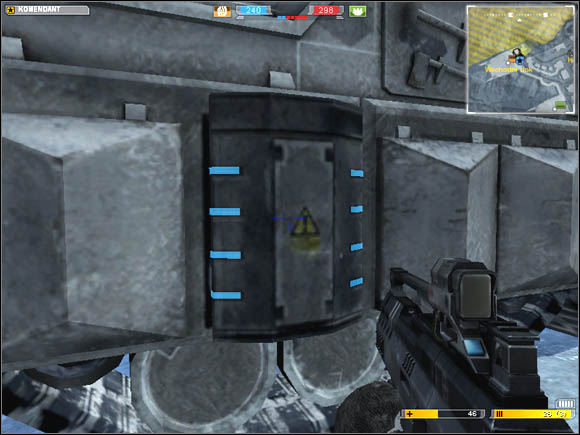 Goliath's regenerative cell. - A3 Goliath - Vehicles - Battlefield 2142: Northern Strike - Game Guide and Walkthrough