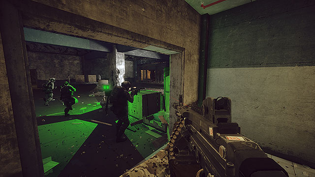 After you set the system on a flat surface, MP-APS activates after 3 seconds and, from now on, protects the allies behind it, from the incoming enemy missiles - Support Class - Classes / Functions - Battlefield 4 - Game Guide and Walkthrough