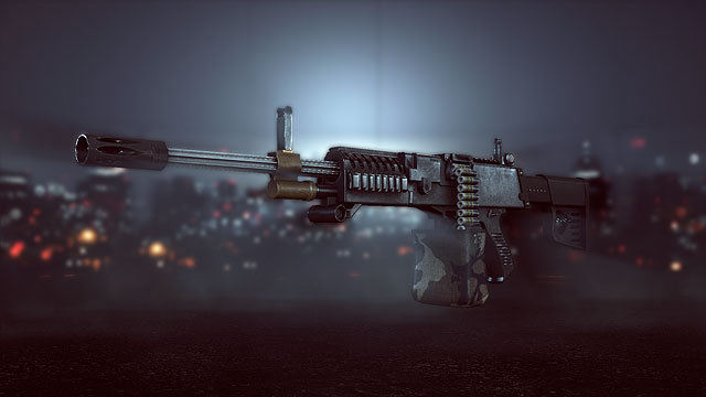 STATISTIC - Light Machine Guns - Weapons - Battlefield 4 - Game Guide and Walkthrough