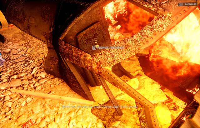 The dog tag is stuck in the pilot's armchair in the chopper wreck - 1 - Baku (dog tags) - Hidden dog tags and weapons - Battlefield 4 - Game Guide and Walkthrough