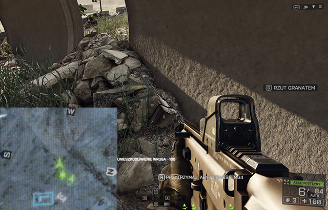 MG4 is, more or less, halfway to the tunnel that you walk through towards the factory premises - 1 - Baku (weapons) - Hidden dog tags and weapons - Battlefield 4 - Game Guide and Walkthrough