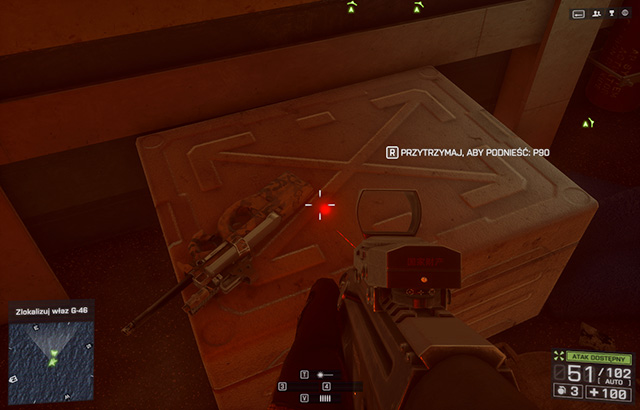 P90 an be found already onboard the Titan - 3 - The South China Sea (weapons) - Hidden dog tags and weapons - Battlefield 4 - Game Guide and Walkthrough