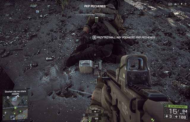 This weapon is not hidden - in this mission you will be attacked by the enemies wearing a quite heavy armor - 6 - Tashgar (weapons) - Hidden dog tags and weapons - Battlefield 4 - Game Guide and Walkthrough