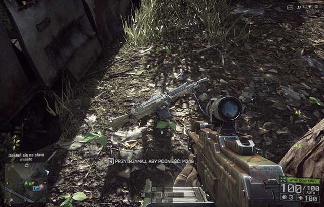 In the very same location, in which you find the enemy mentioned above, there is another weapon - 6 - Tashgar (weapons) - Hidden dog tags and weapons - Battlefield 4 - Game Guide and Walkthrough