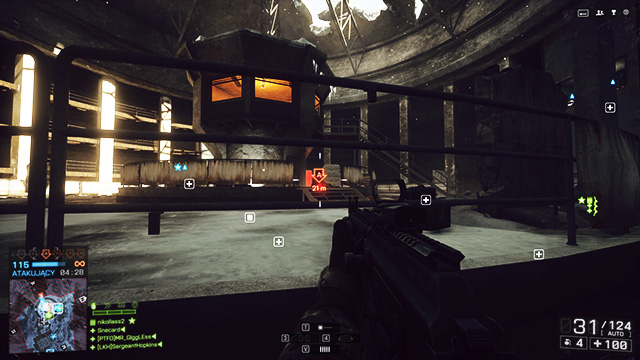 The explosive set on the relay. - Rush - Game modes - Battlefield 4 - Game Guide and Walkthrough