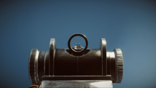 Iron sight is a default targeting system that each weapon is equipped with - Optics - Short Range - Accessories - Battlefield 4 - Game Guide and Walkthrough