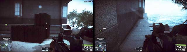 You will get to a garage during the tank ride - 4 - Singapore (weapons) - Hidden dog tags and weapons - Battlefield 4 - Game Guide and Walkthrough