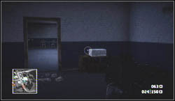 The next crate is in the same building, where You blow up the radio station - Air Force One - Gold crates - Battlefield: Bad Company - Game Guide and Walkthrough