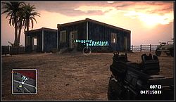 The second crate is near the artillery position - Ghost Town - Gold crates - Battlefield: Bad Company - Game Guide and Walkthrough