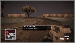 And the last box can be found next to jeep and destroyed tanks - Ghost Town - Gold crates - Battlefield: Bad Company - Game Guide and Walkthrough