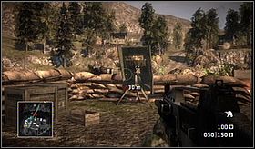 A light tank will arrive soon, but shortly after that, a friendly chopper will take it out - Welcome to Bad Company I - Campaign - Battlefield: Bad Company - Game Guide and Walkthrough