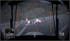 Once You complete all the task, You'll notice Your fuel is about to run out - Air Force One - Campaign - Battlefield: Bad Company - Game Guide and Walkthrough