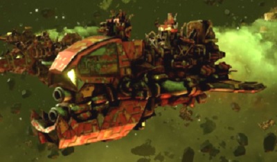 Ravager Attack Ship - Ork Pirates - Units - Battlefleet Gothic: Armada - Game Guide and Walkthrough