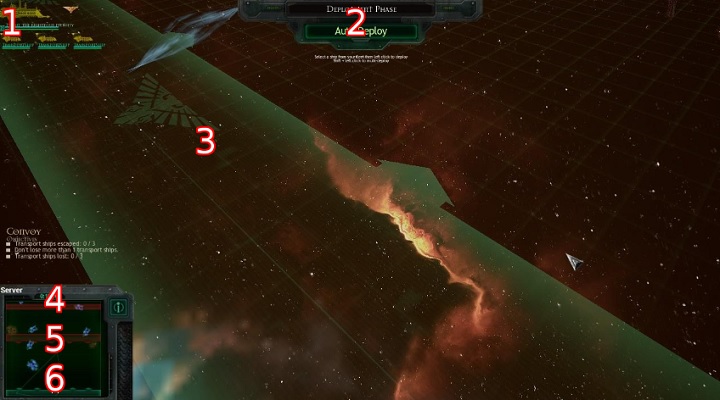 1 - Controls; unit deployment - Gameplay basics - Battlefleet Gothic: Armada - Game Guide and Walkthrough