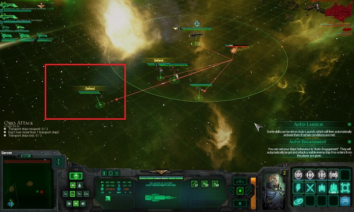 Mission type: Convoy - Prologue - Omens of Darkness - Campaign - Battlefleet Gothic: Armada - Game Guide and Walkthrough