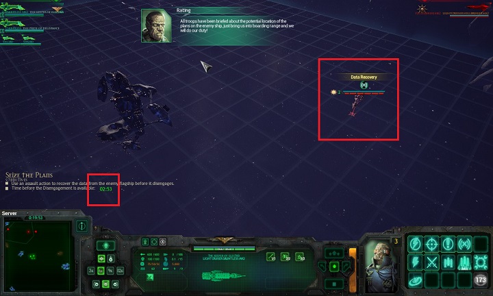 The game will make things a little bit easier for you and it reveals the position of the key ship, right after the beginning of the mission - Chapter I - The Hand of Darkness - Campaign - Battlefleet Gothic: Armada - Game Guide and Walkthrough