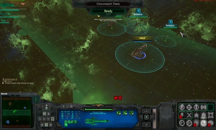 Tonnage of the enemy ships in this mission depends on the ships you pick - Chapter I - The Hand of Darkness - Campaign - Battlefleet Gothic: Armada - Game Guide and Walkthrough