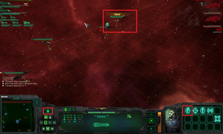 The situation is similar when it comes to the ship with the convoy - Side missions - Campaign - Battlefleet Gothic: Armada - Game Guide and Walkthrough