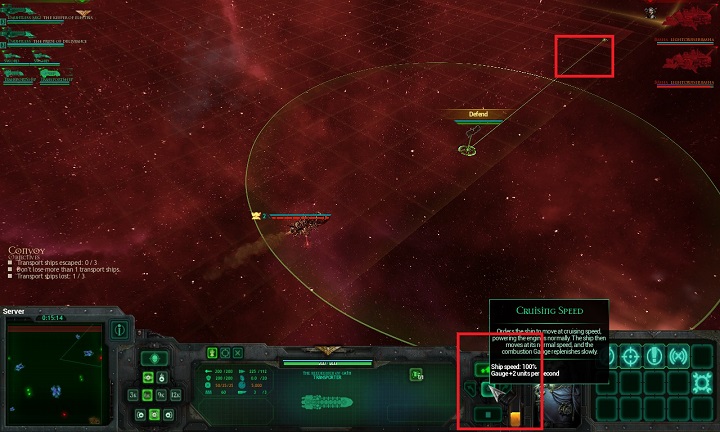 Proper coordination of actions and constant watching over the ships will allow you to complete the mission without suffering major losses - Side missions - Campaign - Battlefleet Gothic: Armada - Game Guide and Walkthrough