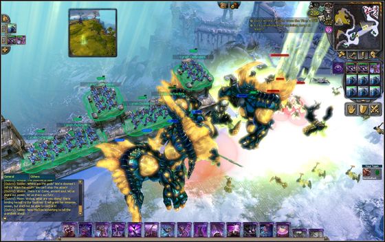 The powerful spells will kill the enemies but crazed Viridya will start attacking your units - Example scenarios - The Soultree - part 2 - Example scenarios - BattleForge - Game Guide and Walkthrough