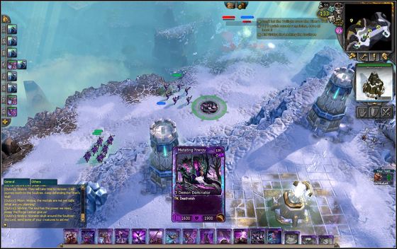 The way to the Soultree is guarded by Stonekin - theyre quite strong but attack individually and you have Viridy to your aid, so they shouldnt cause much trouble - Example scenarios - The Soultree - part 2 - Example scenarios - BattleForge - Game Guide and Walkthrough