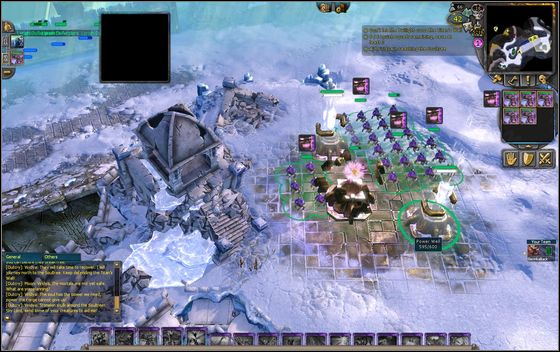 When youre done with the frozen enemies approach the second Orb for a moment, to regenerate health - Example scenarios - The Soultree - part 1 - Example scenarios - BattleForge - Game Guide and Walkthrough