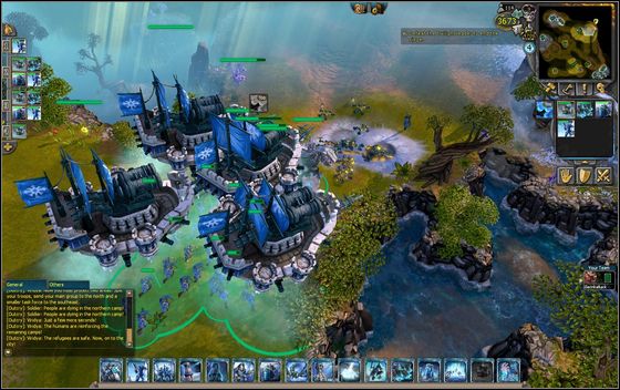 When the camps are safe, the only thing left to do is killing Twilight Infester - Example scenarios - Defending Hope - part 1 - Example scenarios - BattleForge - Game Guide and Walkthrough