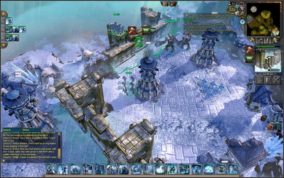 Send the other team, as fast as you can, to the northern camp thats just being attacked - Example scenarios - Defending Hope - part 1 - Example scenarios - BattleForge - Game Guide and Walkthrough