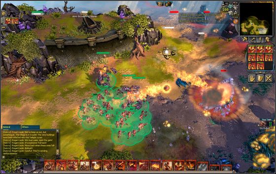 On the road, you will find another camp, act just like before - Example scenarios - Encounters with Twilight - part 2 - Example scenarios - BattleForge - Game Guide and Walkthrough