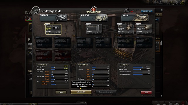 Which one to choose? - Tank development, inventory and skills - Players profile and its development - Battleline: Steel Warfare - Game Guide and Walkthrough