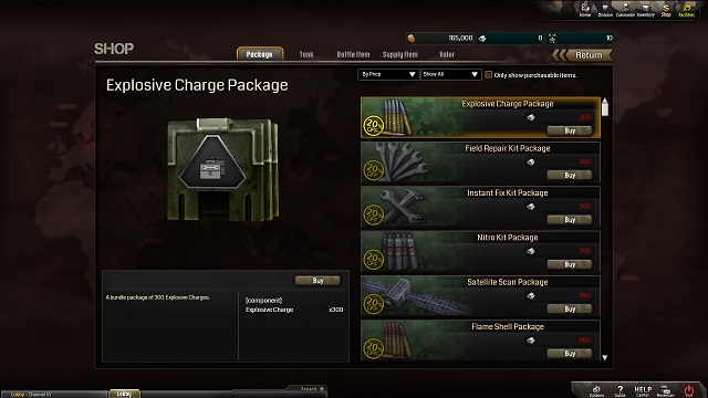 A lot of good things to buy. - Micro-payments - Battleline: Steel Warfare - Game Guide and Walkthrough