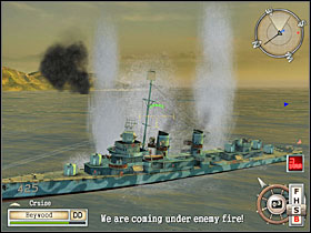 [6] - Hunt for the Cruiser - Ship Challenges - Battlestations: Midway - Game Guide and Walkthrough