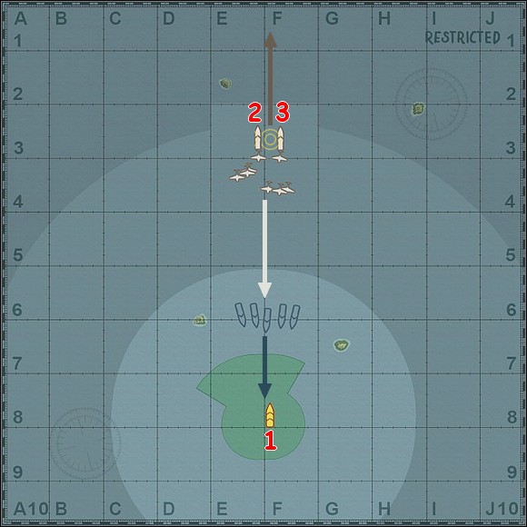 In this scenario you will have under your command a real beast - Japanese battleship 