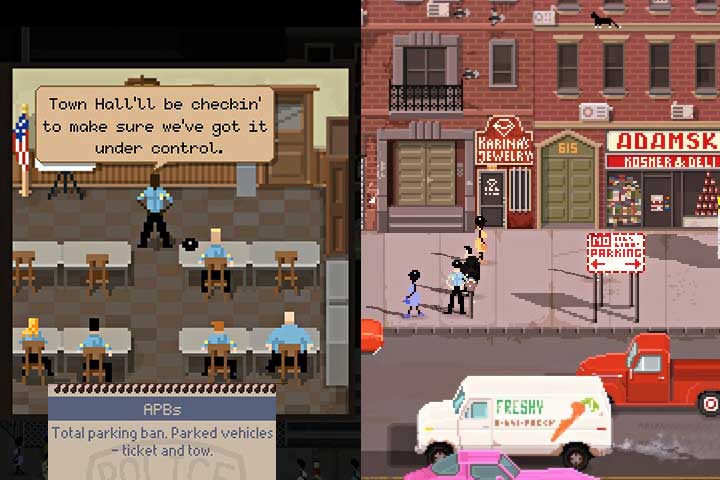 Not everyone will bother with the no parking sign today. Despite that, you should clean the area regularly because the City Hall will check the area. - Second week | Description of 21 days of duty - Description of 21 days of duty - Beat Cop Game Guide