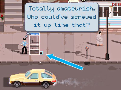 Next to the pizza place you will receive a task to uninstall wiretaps placed in phone booths - Second week | Description of 21 days of duty - Description of 21 days of duty - Beat Cop Game Guide