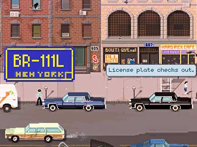 A gangster near the pawn shop will have a mission for you - hide packages in mobs cars - Second week | Description of 21 days of duty - Description of 21 days of duty - Beat Cop Game Guide