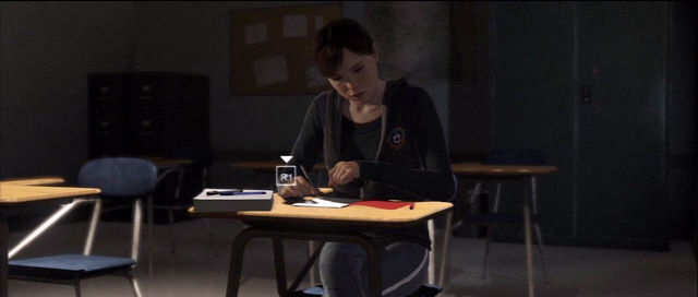 Writing the test will be fast and easy - Welcome to the CIA | Beyond Walkthrough - Walkthrough - Beyond Two Souls Guide