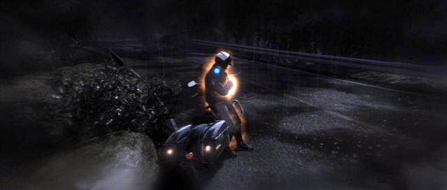 You need to take control over the policeman glowing orange - Hunted | Beyond - Walkthrough - Beyond Two Souls Guide