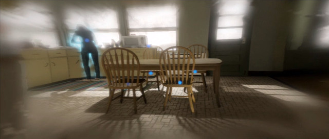 Aiden may toss the chairs onto the tabletop - My Imaginary Friend | Beyond Walkthrough - Walkthrough - Beyond Two Souls Guide