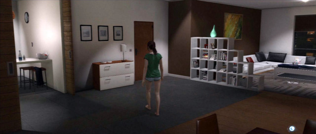 First of all, you should do the cleaning in the room - The Dinner | Beyond - Walkthrough - Beyond Two Souls Guide