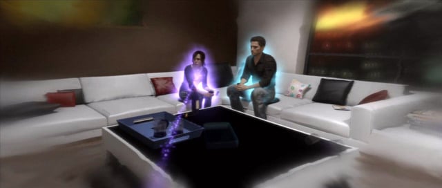 If you do not want to ruin the date, do nothing as Aiden - The Dinner | Beyond - Walkthrough - Beyond Two Souls Guide