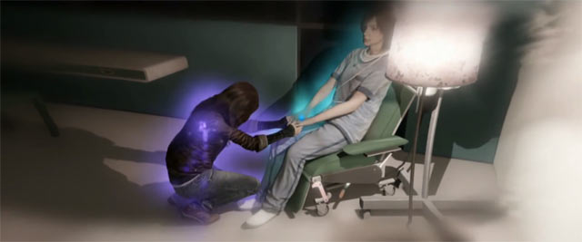 The first meeting with your mother is not going to be too fortunate - Old Friends / Norah | Beyond - Walkthrough - Beyond Two Souls Guide