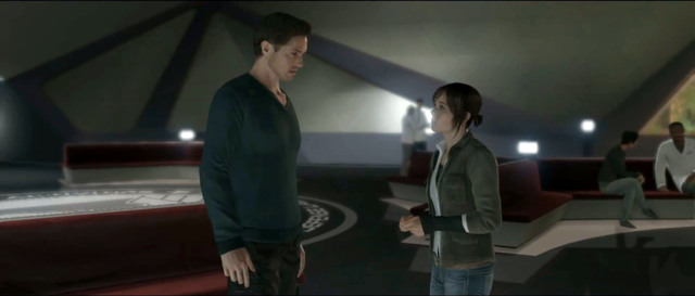 First, you need to talk to Ryan - Black Sun | Beyond - Walkthrough - Beyond Two Souls Guide