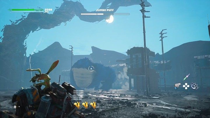 Charge is the second new skill of the boss - Biomutant: Jumbo Puff - how to beat? - Bosses - Biomutant Guide