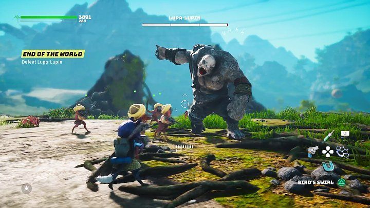 At the beginning of the first stage, you can count on the help of the warriors of the allied tribe, who will immediately attack - Biomutant: Lupa-Lupin, the final boss - how to defeat? - Bosses - Biomutant Guide