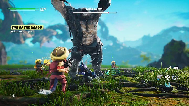 In close-range combat, watch out for sweeping paw attacks as well as powerful strikes from behind the head - Biomutant: Lupa-Lupin, the final boss - how to defeat? - Bosses - Biomutant Guide