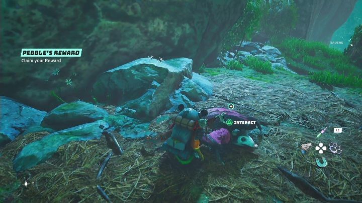 After completing all the tasks for Pebble, you will get a new means of transportation - Biomutant: Pebble Dabble - walkthrough - NPC quests - Biomutant Guide